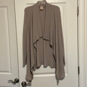 Lilac Waffle Cardigan